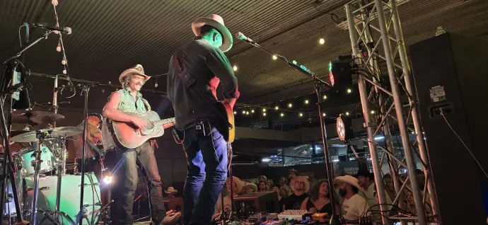 Wilder Blue at Mesquite Championship Rodeo